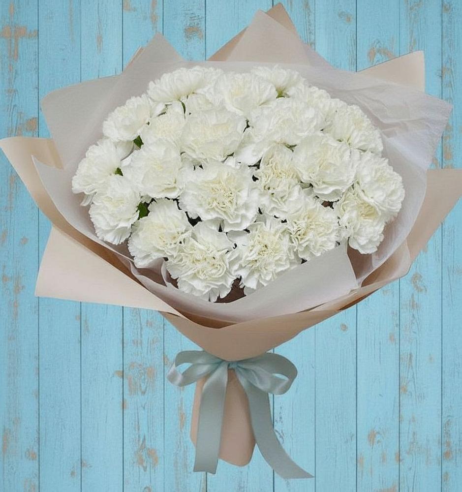 Букет цветов из: Гвоздики в Спасское Нижегородская область