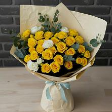 Букет цветов из:  Розы в Спасское Нижегородская область