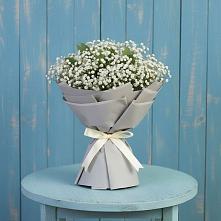Букет цветов из:  Гипсофила в Спасское Нижегородская область