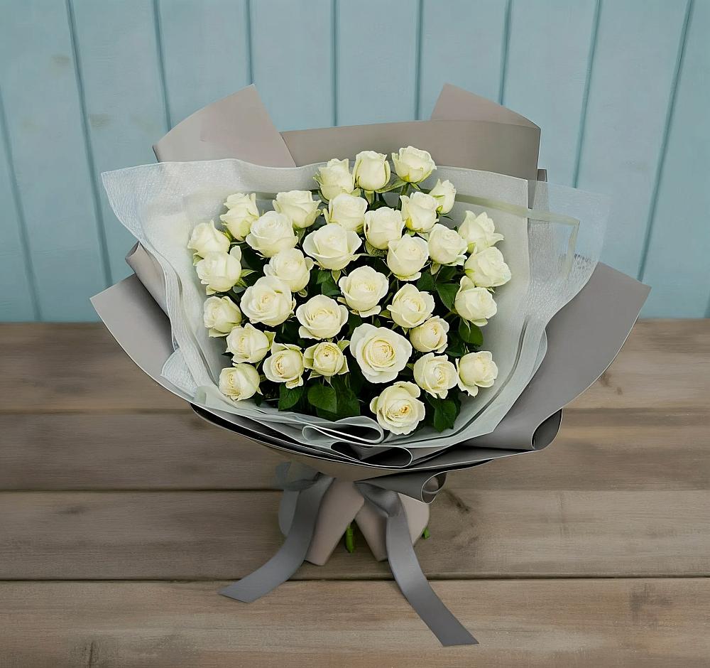 Букет Белоснежная нежность в Спасское Нижегородская область
