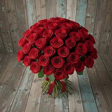 Букет 55 Красных роз Фридом #REPLACE_PRED# Спасское Нижегородская область