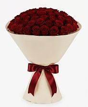 Букет 101 Бордовая роза Блэк Бакарра в Спасское Нижегородская область