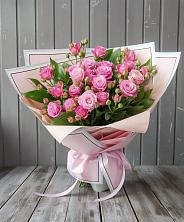 Букет Розовый кустик в Спасское Нижегородская область