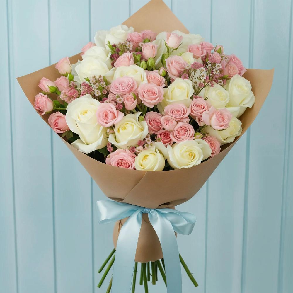 Букет цветов из: Розы в Спасское Нижегородская область