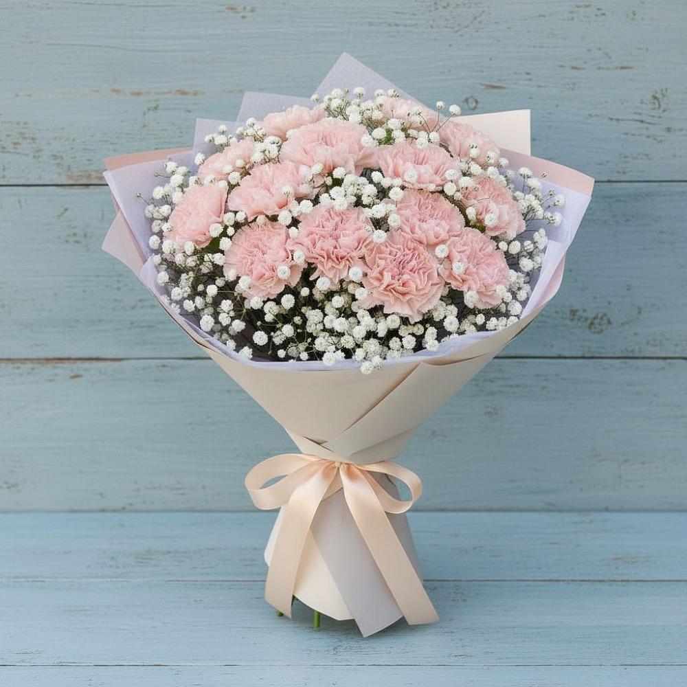 Букет цветов из: Гвоздики в Спасское Нижегородская область