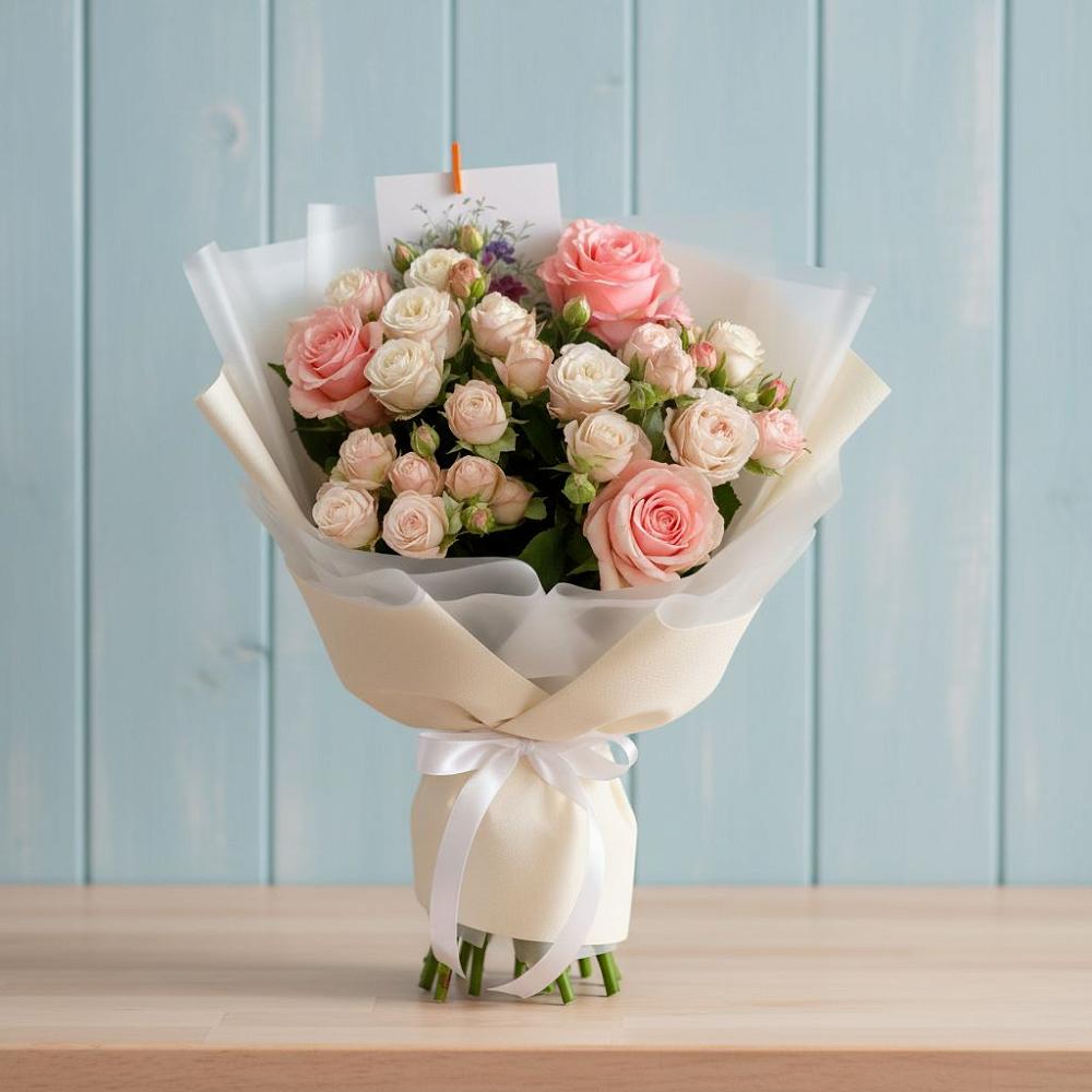 Букет цветов из: Розы в Спасское Нижегородская область