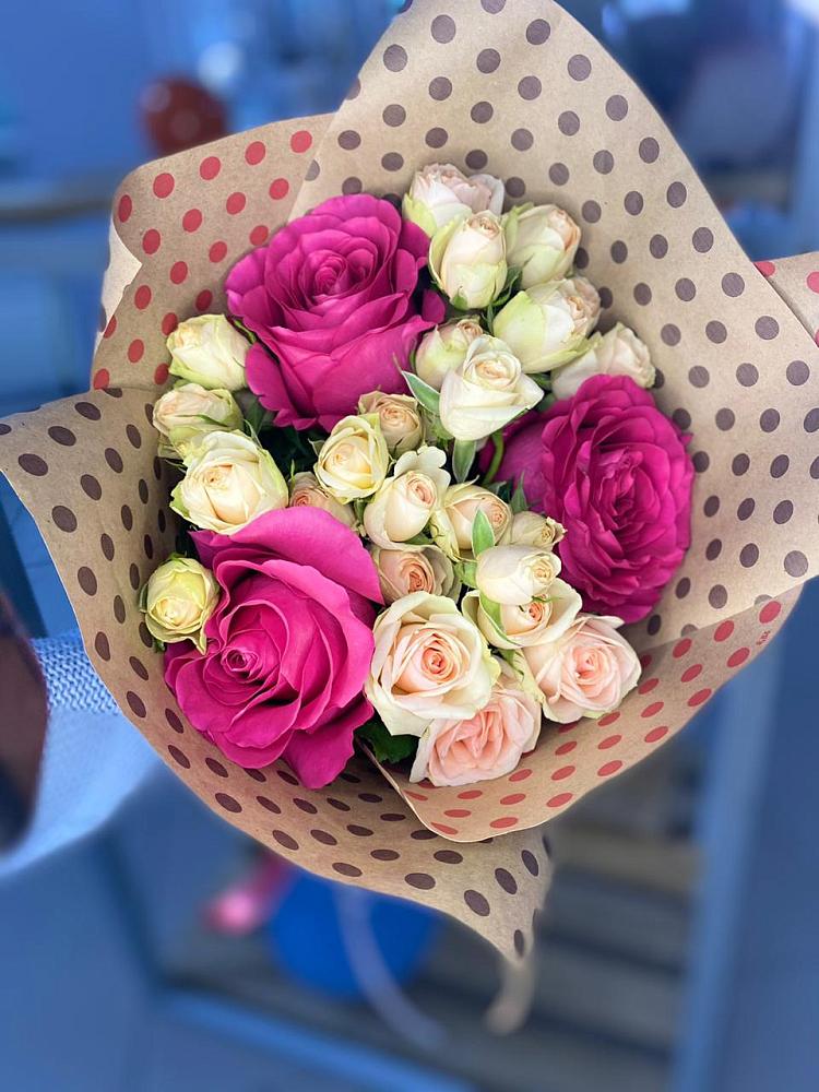 Букет цветов из: Розы в Спасское Нижегородская область