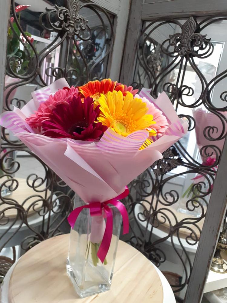 Букет цветов из: Герберы в Спасское Нижегородская область