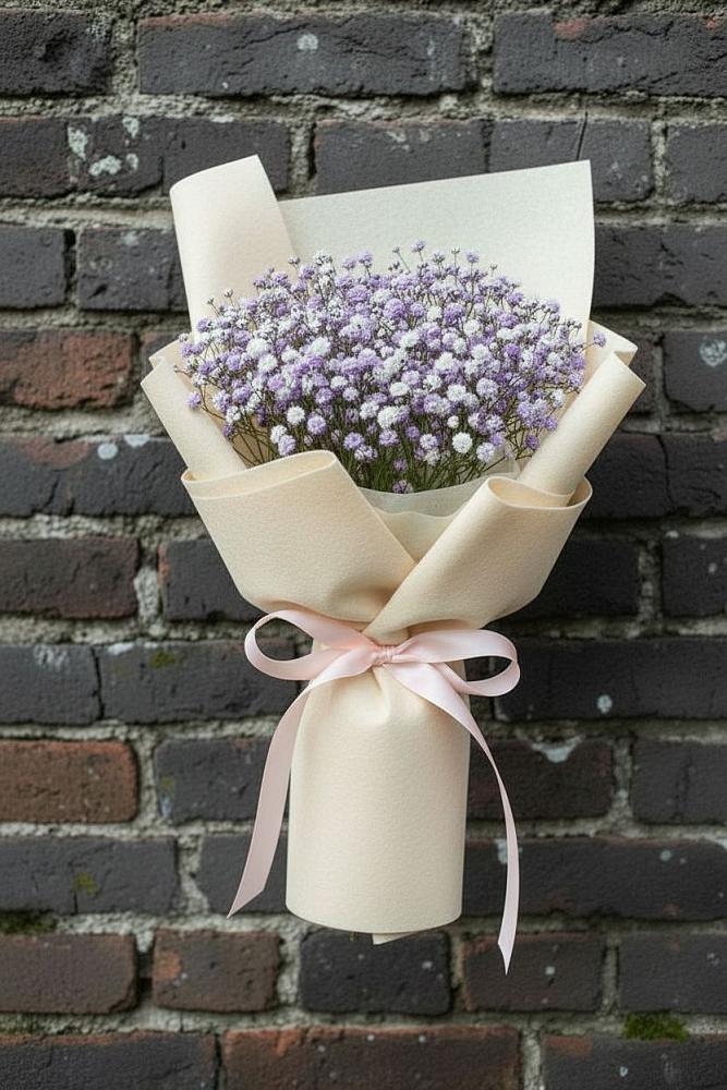 Букет цветов из: Гипсофила в Спасское Нижегородская область