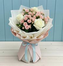 Букет цветов из:  Розы в Спасское Нижегородская область