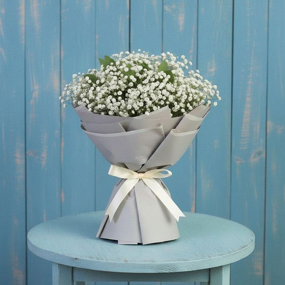 Букет цветов из: Гипсофила в Спасское Нижегородская область