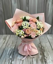 Букет цветов из:  Гвоздики, Розы и Хризантемы #REPLACE_PRED# Спасское Нижегородская область