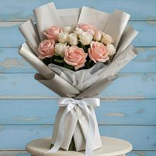 Букет цветов из:  Розы #REPLACE_PRED# Спасское Нижегородская область