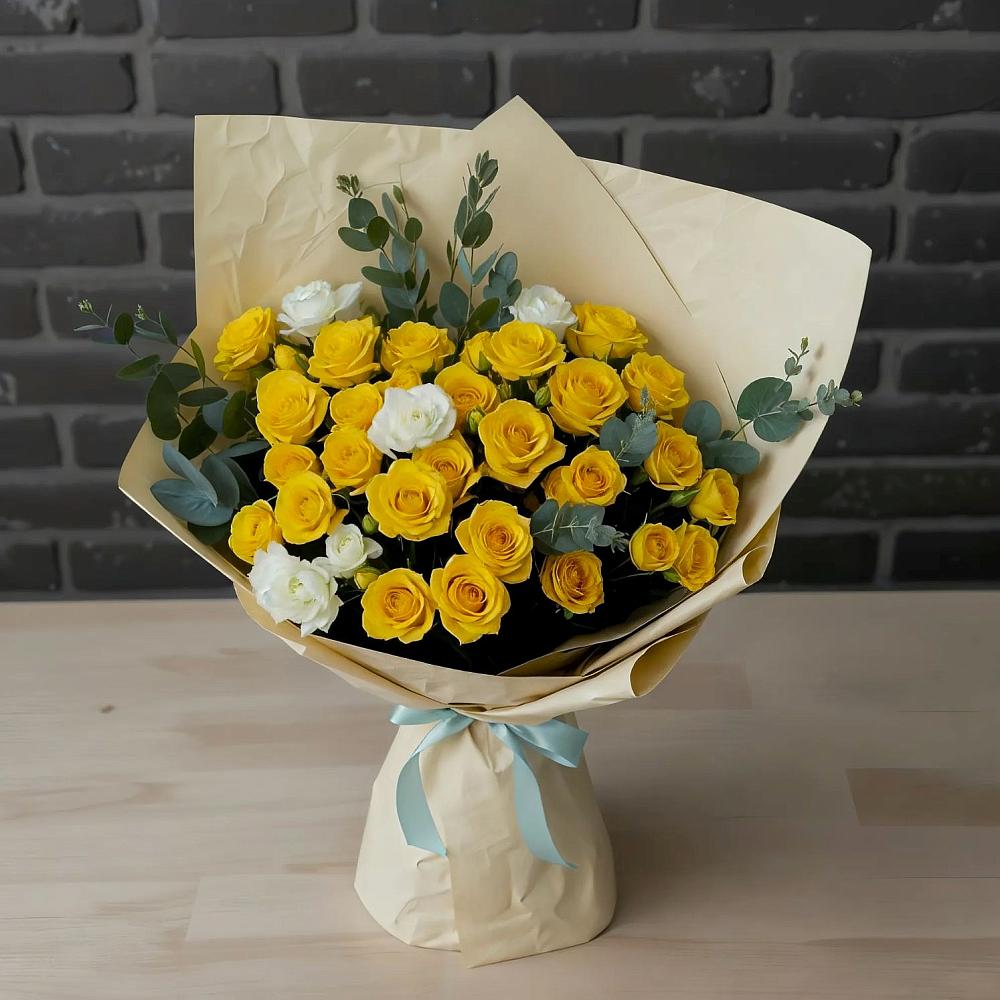 Букет цветов из: Розы в Спасское Нижегородская область