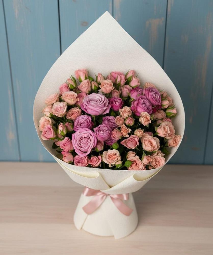 Букет цветов из: Розы в Спасское Нижегородская область