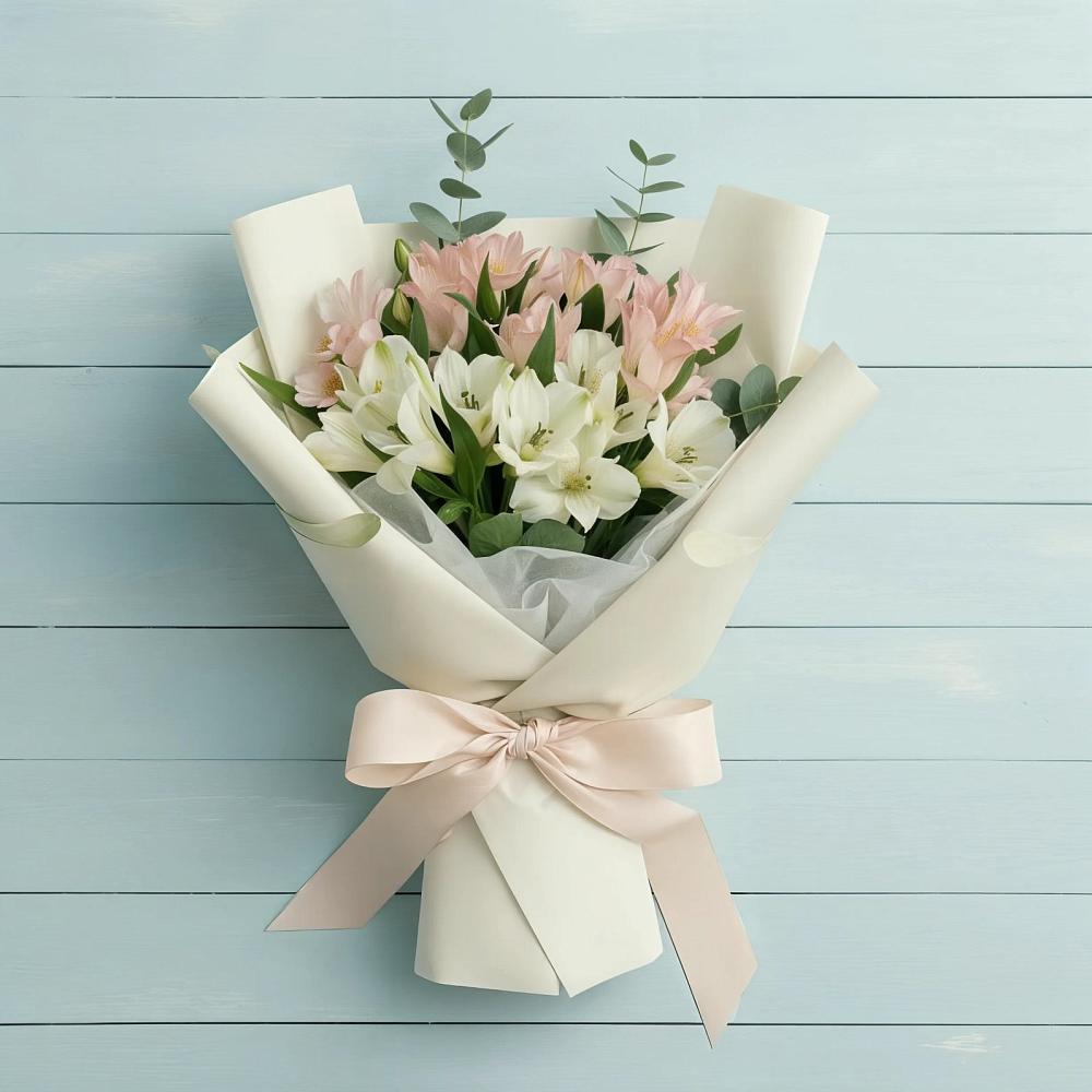 Букет цветов из: Альстромерии в Спасское Нижегородская область