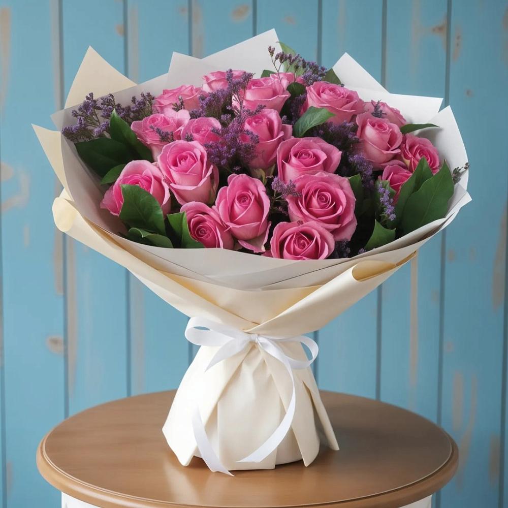 Букет цветов из: Розы в Спасское Нижегородская область