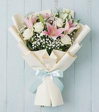 Букет цветов из:  Лилии #REPLACE_PRED# Спасское Нижегородская область