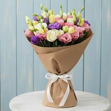 Букет цветов из:  Лизиантусы в Спасское Нижегородская область