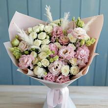 Букет цветов из:  Альстромерии и Розы в Спасское Нижегородская область